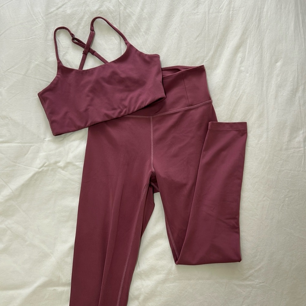 Girlfriend Collective Set, size small